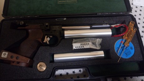 Ya está vendida. Gracias a todos!!!
Un compañero pone en venta su pistola Steyr LP5 para tiro rápido y 00