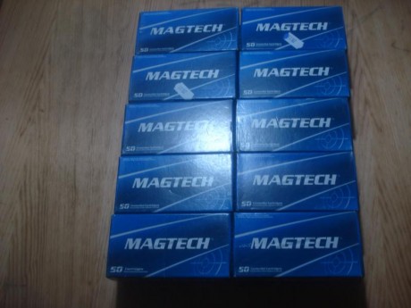 Muy buenas tardes,

Vendo mil (1000) vainas Magtech CBC del calibre .32 S&W Wad Cutter, con un solo 00