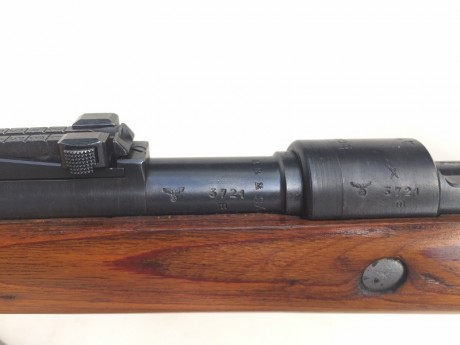 Rifle Mauser kar.98 bcd 41 Cal.7,91x57
Fabricacion Año 1941 - Gustloff Werke, Weimar
Arma se localiza 21