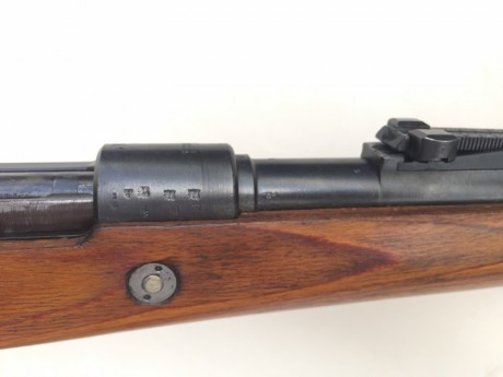 Rifle Mauser kar.98 bcd 41 Cal.7,91x57
Fabricacion Año 1941 - Gustloff Werke, Weimar
Arma se localiza 20