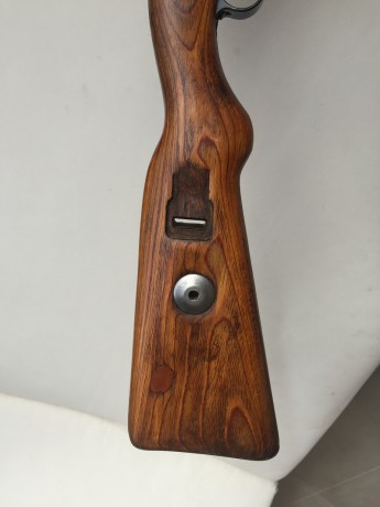 Rifle Mauser kar.98 bcd 41 Cal.7,91x57
Fabricacion Año 1941 - Gustloff Werke, Weimar
Arma se localiza 30