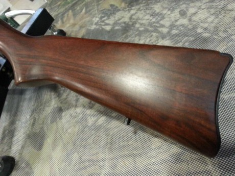Practicamente sin usar,como se vé en las fotos.Incorpora carril original Ruger y visor holografico multirreticula.Se 02