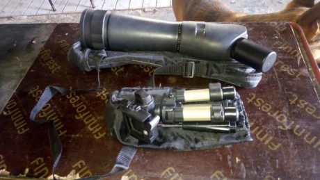 Vendo un telescopio marca Practika de 20 - 60 x 70. El telescopio esta prácticamente nuevo pues solo se 32