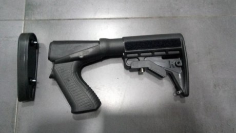 Culata Táctica para escopeta
Modelo de sistema Remington 
Cantonera incluida
Perfecto estado

Precio 50 01