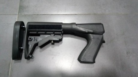 Culata Táctica para escopeta
Modelo de sistema Remington 
Cantonera incluida
Perfecto estado

Precio 50 00