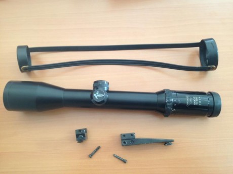Se vende visor de carril swarovski habicht 1, 5-6x42, especial para batidas y monterías, en perfecto estado, 02