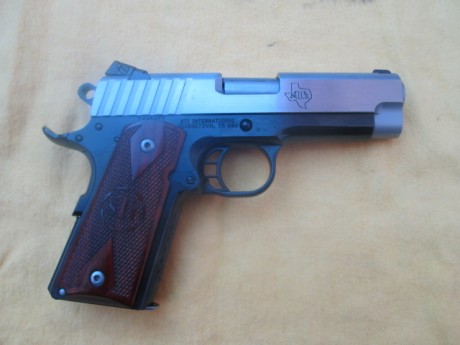 Buenos días, vendo pistola STI GUARDIAN 9mm., cañón 3,9", guiada con F, monohilera, cañón bull, recién 01