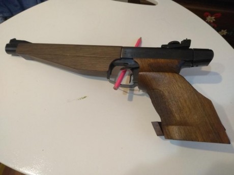 Buenas a tod@s, pues lo dicho, vendo pistola para libre Drulov 90, ultimo modelo de la marca checa en 01