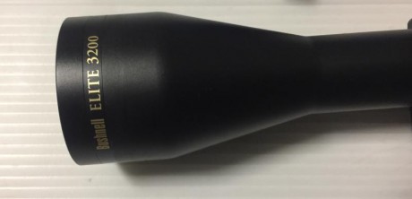 Vendo visor Bushnell Elite 3200 3-9x40 tubo de pulgada, muy luminoso y ligero. Perfecto estado.

250€ 01