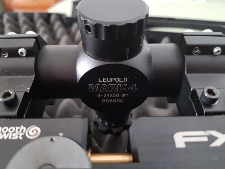 Pongo a la venta un leupold mark4 6-24×50( chino ) se ve bien no hace nieblas a pocos aumenta se ve espectacular 01