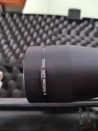 Pongo a la venta un leupold mark4 6-24×50( chino ) se ve bien no hace nieblas a pocos aumenta se ve espectacular 11