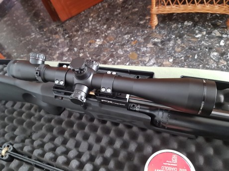 Pongo a la venta un leupold mark4 6-24×50( chino ) se ve bien no hace nieblas a pocos aumenta se ve espectacular 10