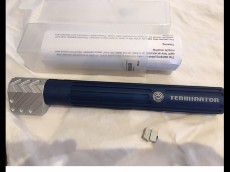 Vendo prolongador Anschütz Tenminator en caja original .Sirve de cañones 22-24mm
130€+portes
Whatsupp 00