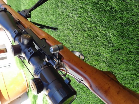 Se vende k31 en muy buen estado. Precio 450 euros. No incluye visor ni la montura. El arma se ha usado 01