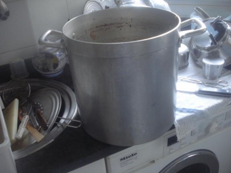 Hoy para comer acelgas hervidas y chuletón de vaca gallega vieja con seis semanas de maduración en cámara 122