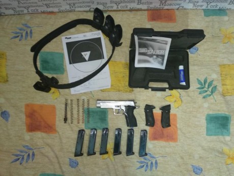 Vendo mi Sig Sauer p226 XFive All Round, está en muy buen estado, se puede ver y probar en Granada. Precio 00
