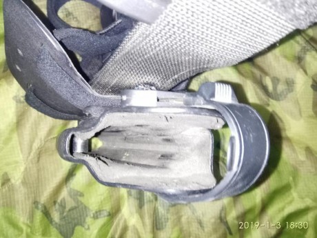 Se vende funda Safariland para Beretta 92fs, compuesta por funda, bastidor medio y bastidor para pierna, 02