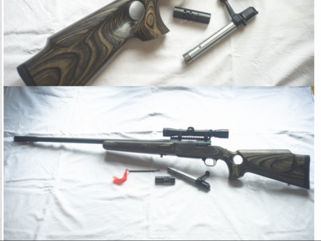 Vendo Browning Eclipse Match A-Bolt en 308 Win , con systema Boss , muzzle -brake o tubo 19 mm fijado 00