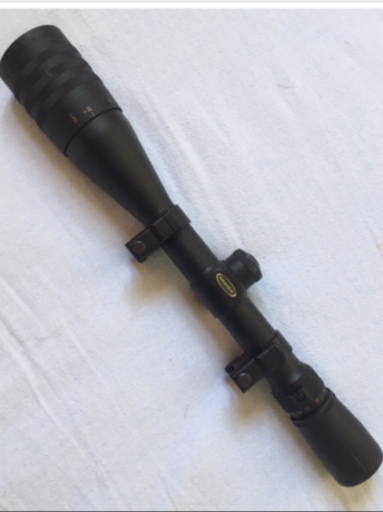 Vendo un Weaver Classic V24 6-24x42 AO , tubo 1pulgada, 1/8 click ,mildot ,muy poco uso
con anillos Weaver/Picatinny 00