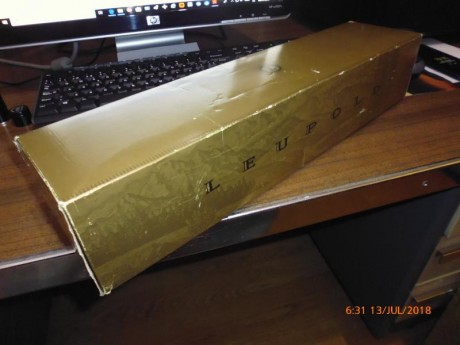  VENDIDO EL VISOR  UNO DE LOS VISORES CON MAS CALIDAD DEL MERCADO, 45X 45 RETICULA DOT DE 1/8, MUY NUEVO, 00