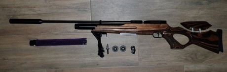 Hola, vendo estas 3 carabinas  (NO CAMBIOS)
Daystate Tsar calibre 4,5   16 julios   +   air striper Rowan 02