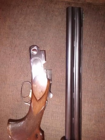 Hola, pongo a la venta una Beretta 682 Gold,  cal 12,  71 de cañón, 11mm de banda.
Esta usada pero muy 00