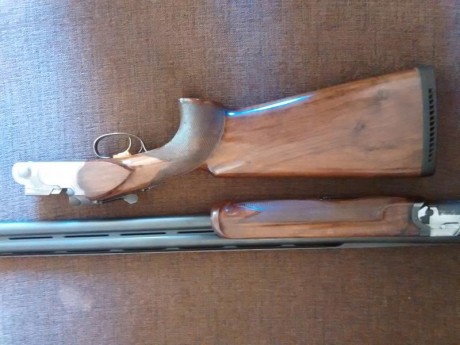 Hola, pongo a la venta una Beretta 682 Gold,  cal 12,  71 de cañón, 11mm de banda.
Esta usada pero muy 12