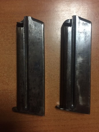 Vendo 2 cargadores de llama extra especial 9 largo, usados pero buen estado, uno se atranca la teja al 01