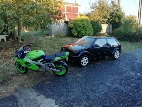 Pues eso tengo una ax scc motor de zx9r sin acabar y tenía ganas de venderlo
El precio seria 3900 aproximadamente 00