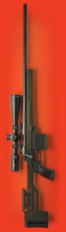 Hola ha todos alguien sabe si se vende en españa alguna marca de rifle montado en chasis con cañon pesado 10