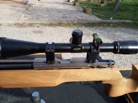 Vendo magnifica carabina Anchutz modelo 2007/2013,calibre 22LR, con accesorios, y maletín Walther, la 00