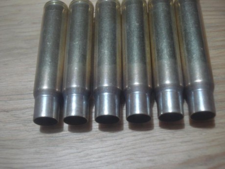 Vendido el lote de 290 vainas Cineshot by RWS del calibre 8X57 JS, tienen el cuello tratado térmicamente 02