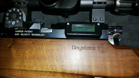 Pongo a la venta (Daystate AirWolf 4,5) tecnología MVT (velocidad de salida del balín, con crony oculto 00