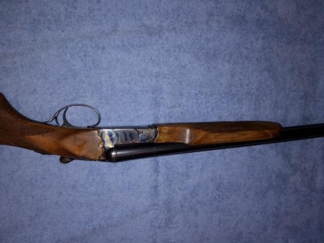 Paralela aramberri compac calibre 20-76. Monogatillo, expulsora, banda alta, delantera cola de castor. 20