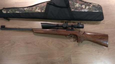 Por dejar afición, vendo tres carabinas en muy buen estado.
-ISSC MSR MK22. con visor, punto rojo, correa 30