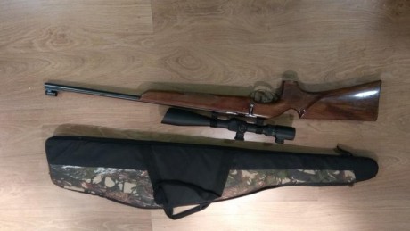 Por dejar afición, vendo tres carabinas en muy buen estado.
-ISSC MSR MK22. con visor, punto rojo, correa 40