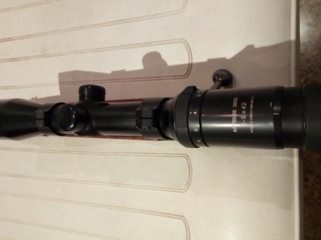 Hola vendo visor en muy buen estado visor artemis 3000 de 3-9 x42 con tubo de 30 mm con muy buena luminosidad 01