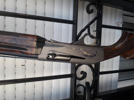 CAMBIO preciosa Fabarm H35 Azur de Luxe,con 71 de cañón,cinco chockes,maderas preciosas y carcasa bañada 02