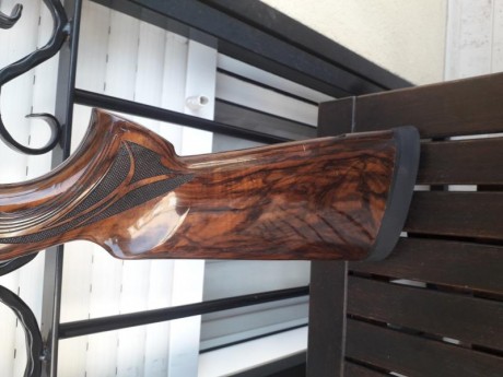 CAMBIO preciosa Fabarm H35 Azur de Luxe,con 71 de cañón,cinco chockes,maderas preciosas y carcasa bañada 01