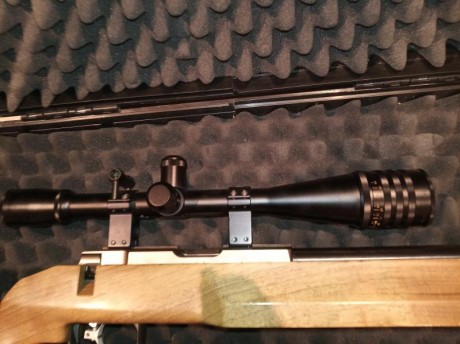 Vendo magnifica carabina Anchutz modelo 2007/2013,calibre 22LR, con accesorios, y maletín Walther, la 40