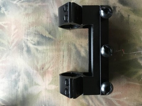 Vendo 3 juegos de monturas para visor con tubo de pulgada o 25,4 mm. Para carril weaver/picantiny monopieza, 02