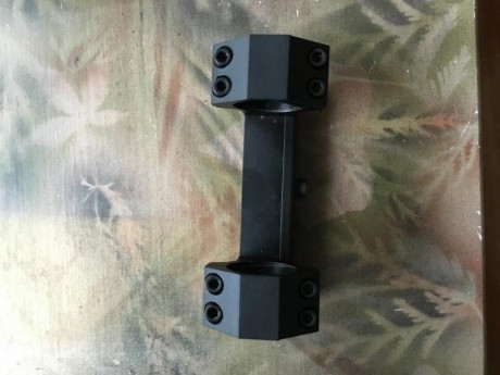 Vendo 3 juegos de monturas para visor con tubo de pulgada o 25,4 mm. Para carril weaver/picantiny monopieza, 11