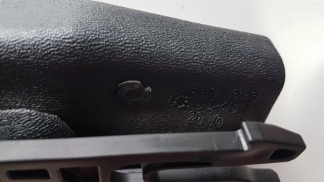 Vendo funda Safariland USP compact para diestro. 6280.
70€, mas gastos de envío, la funda está en Madrid.

La 01