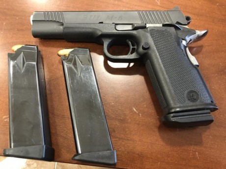 Buenas, vendo a mi pesar mi pistola marca Bul modelo M5 en calibre 45 ACP, se encuentra en estado semi 01