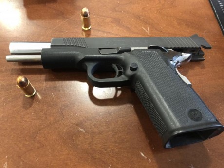 Buenas, vendo a mi pesar mi pistola marca Bul modelo M5 en calibre 45 ACP, se encuentra en estado semi 00