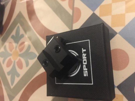 Vendo rail original Steir LP 50 y punto rojo por venta del arma
Precio 70€ todo. 01