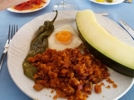 Hoy para comer acelgas hervidas y chuletón de vaca gallega vieja con seis semanas de maduración en cámara 80