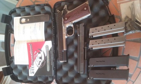 Vendo pistola STI Trojan con el carro del 22. La pistola está guiada en A, pero anteriormente estuvo en 01