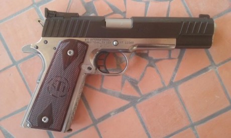 Vendo pistola STI Trojan con el carro del 22. La pistola está guiada en A, pero anteriormente estuvo en 12