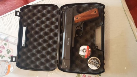 hola pues la compre ayer y hoy he estado tirando con los gamo match y agrupan pero muy penosamente... 00